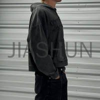 Heavyweight Vintage Wash Boxy Graphic Hoodie