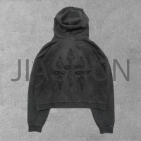 Heavyweight Vintage Wash Boxy Graphic Hoodie