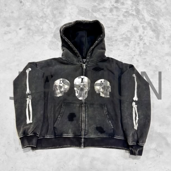 Custom Hoodie · Vintage wash · DTG print