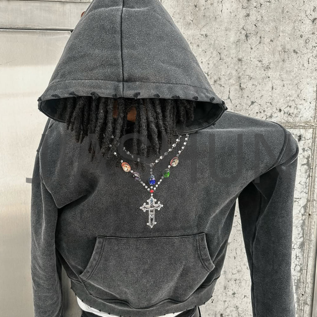 Custom Hoodie · Vintage wash · DTG print