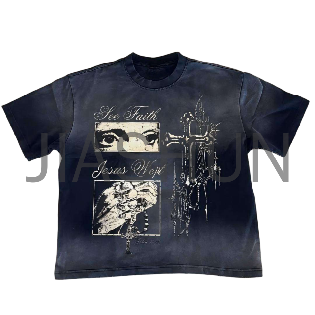 Custom Men's T-Shirts · Vintage wash