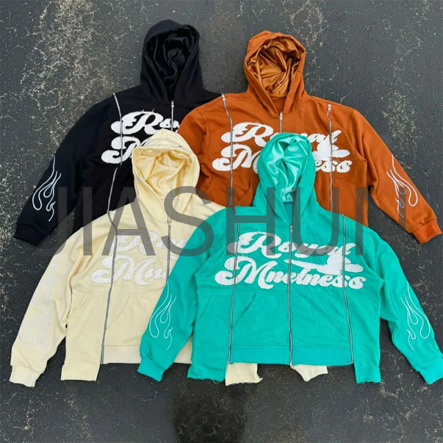 Custom Hoodie · Vintage wash · Puff print