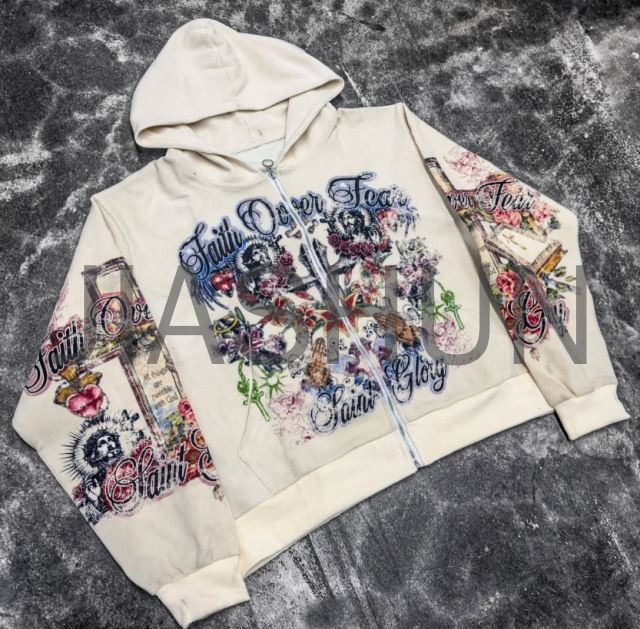Custom Hoodie · 500 gsm · Vintage wash