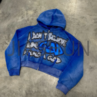 Sun Faded Regular Fit Zip-Up Hoodie