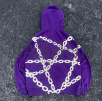 100% Cotton Heavyweight Oversized Hoodie with Silk Screen Print