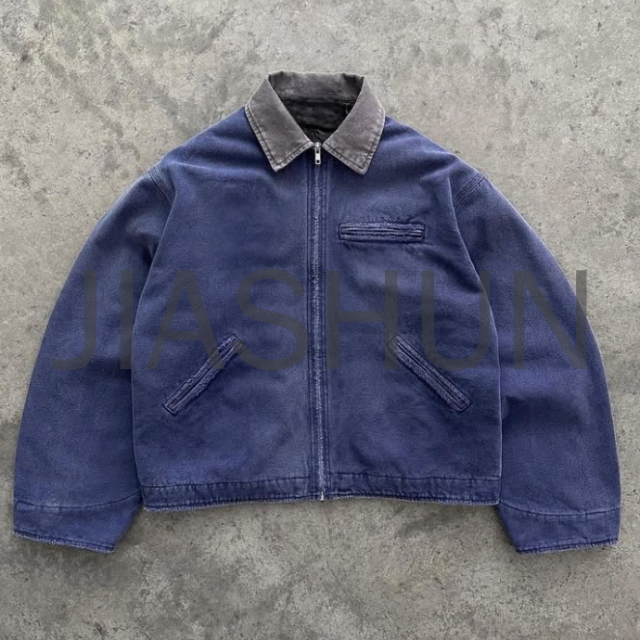 Custom Streetwear Jacket · Vintage wash