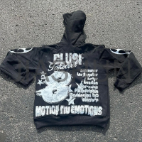 500 gsm Sun-Faded Acid Wash Regular Fit Hoodie