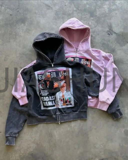 Custom Hoodie · Vintage wash · DTG print