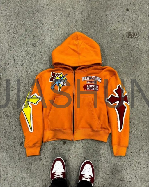 Custom Hoodie · Vintage wash · Embroidery