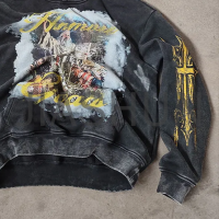Custom Hoodie · 450 gsm · Vintage wash