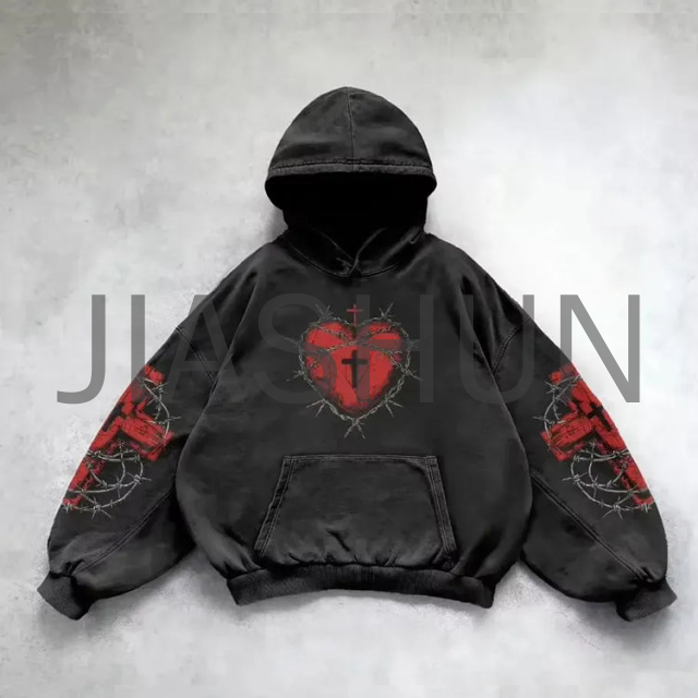 Custom Hoodie · 500 gsm · Vintage wash
