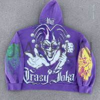 Heavyweight Cotton Terry Oversized Pullover Hoodie with DTG