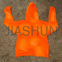 Regular Fit Hoodie with Distressed Embroidery Patch