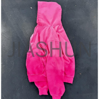 Acid Wash Heavyweight Zip-Up Hoodie with DTG Print