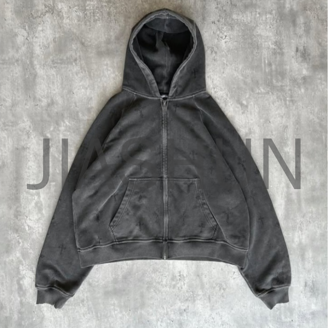 Custom Hoodie · Vintage wash · DTG print