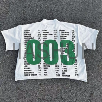 280 gsm Cropped Graphic Round T-Shirt with Print