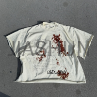 Custom Boxy T-Shirt · Vintage wash · DTG print