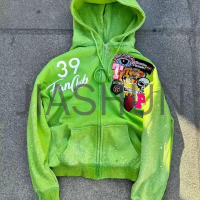 Custom Hoodie · Vintage wash · Embroidery