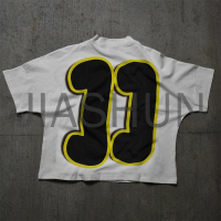 100% Cotton Streetwear T-Shirt with Vintage Prints