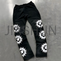 French Terry Heavyweight Slim Fit Stacked Flare Sweatpants