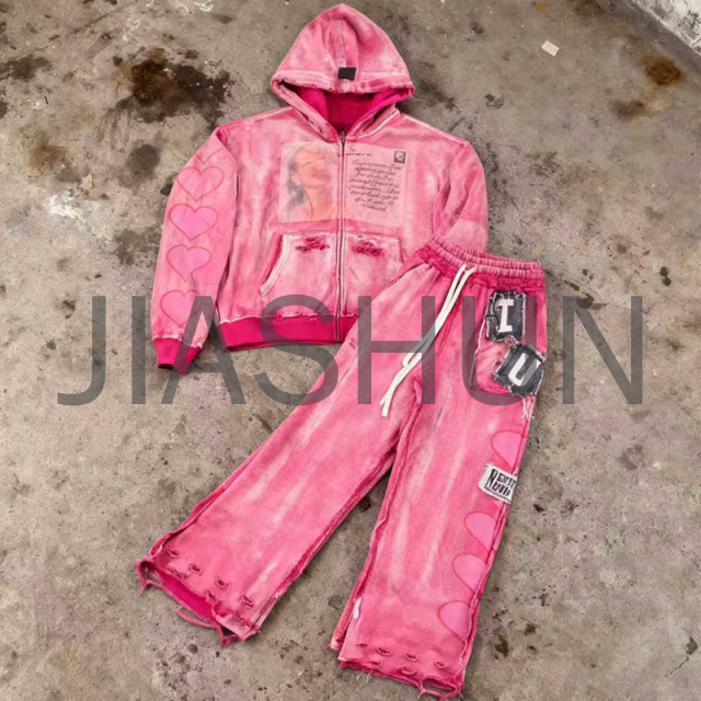 Custom Hoodie Set · Embroidery