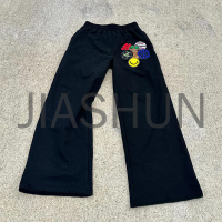 Vintage French Terry Zip-Up Hoodie and Flare Sweatpants Set
