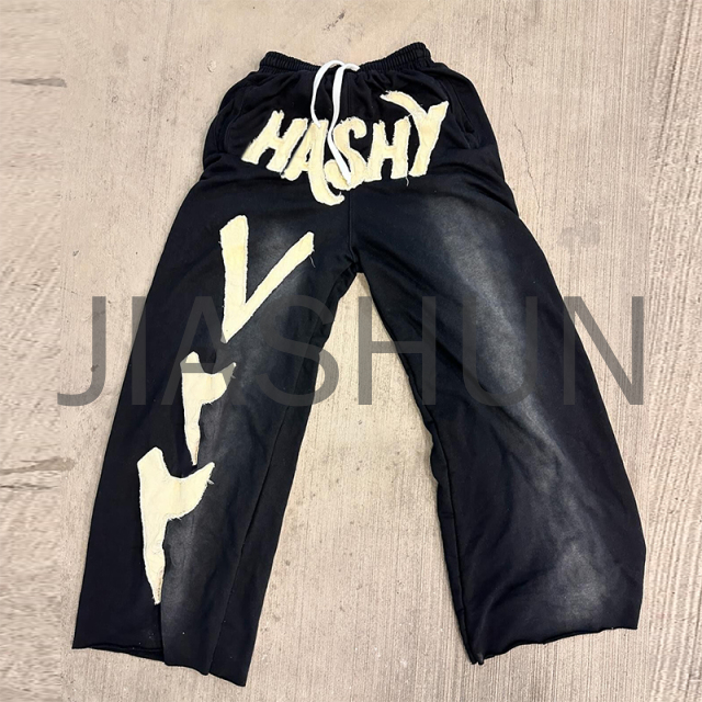 Custom Sweatpants · Vintage wash · Embroidery