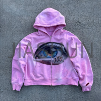 Graphic DTG Print Heavyweight French Terry Boxy Hoodie