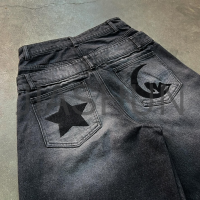 Custom Washed Denim · 350 gsm · Vintage wash