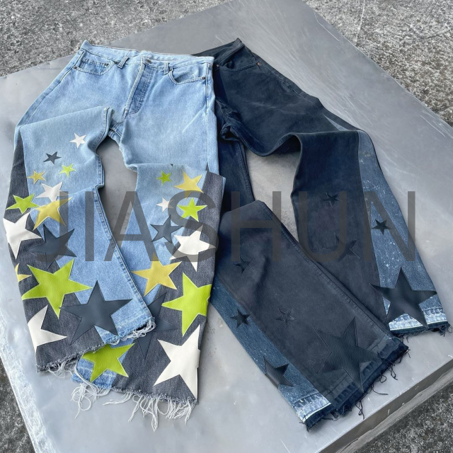 Custom Washed Denim · Embroidery