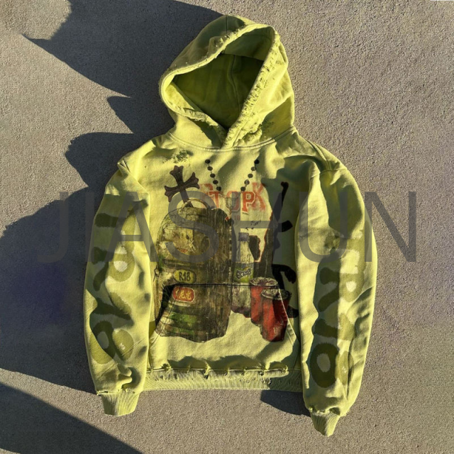 Custom Hoodie · 450 gsm · Vintage wash