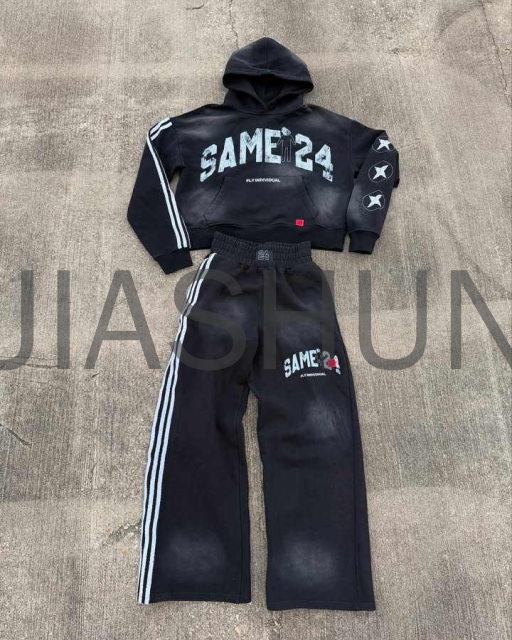 Custom Hoodie Set · Vintage wash · DTG print