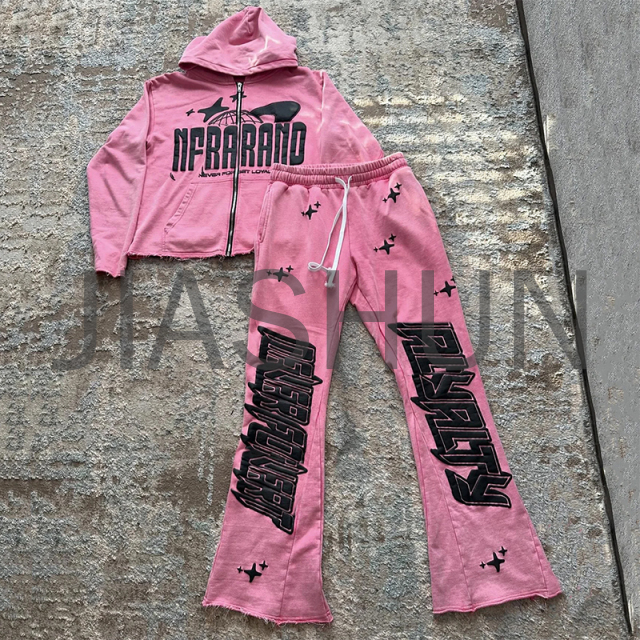 Custom Hoodie Set · Vintage wash