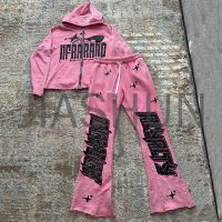 Custom Oversized Zip-Up Hoodie Set · 400 gsm · Vintage wash