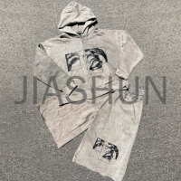 Custom Hoodie Set · 400 gsm · Vintage wash