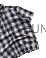 Plaid Boxy Polo Shirt