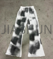 100% Cotton Heavyweight Hoodie and Sweatpants Set with Printed Logo