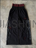 Baggy Wide Leg Sweatpants with Double Layer Waist