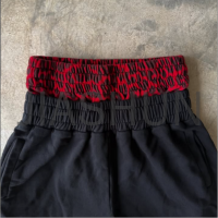 Baggy Wide Leg Sweatpants with Double Layer Waist