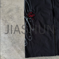 Baggy Wide Leg Sweatpants with Double Layer Waist