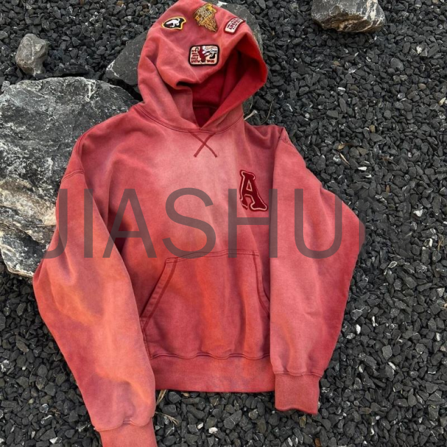 Custom Hoodie · Vintage wash · Embroidery
