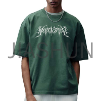 100% Cotton Oversized Boxy Heavyweight Printed T-Shirt