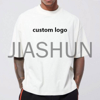 Heavyweight Vintage Acid Wash Hole Ripped Distressed T-Shirt
