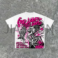 Breathable Cotton Oversized T-Shirt with DTG Print