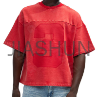 100% Cotton Oversized Boxy Screen Print T-Shirt