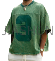 100% Cotton Oversized Boxy Screen Print T-Shirt