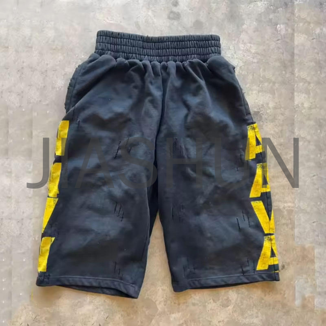 Custom Streetwear Shorts · Vintage wash · Screen print