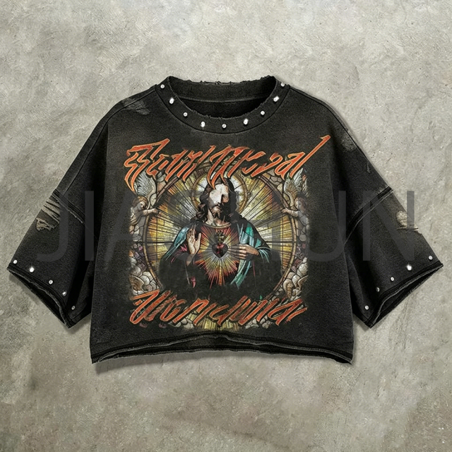 Custom Boxy T-Shirt · Vintage wash