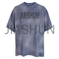 Custom Crop Oversized Boxy T-Shirt · 250 gsm · Vintage wash