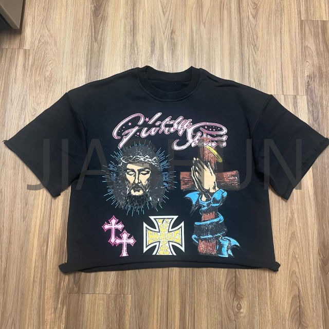 Custom Boxy T-Shirt · Vintage wash · DTG print